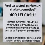 Active Test Partner. Barbati si femei pot testa parfumuri si alte cosmetice